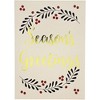 Best Paper Greetings 36 Pack Season's Greetings Cards Bulk, 5x7 Gold Foil Note Cards with Envelopes for Festive Holiday Winter Xmas Seasons - 3 of 4