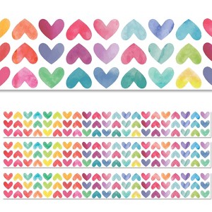Creative Teaching Press® Colorful Hearts EZ Border, 48 Feet, 3 Packs - 1 of 2