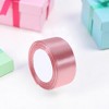 Unique Bargains Ribbons for Crafts Wide Satin Grosgrain for Wreaths & Crafts Polyester Cameo 866.14"x1.57" 1 Pc - 2 of 4