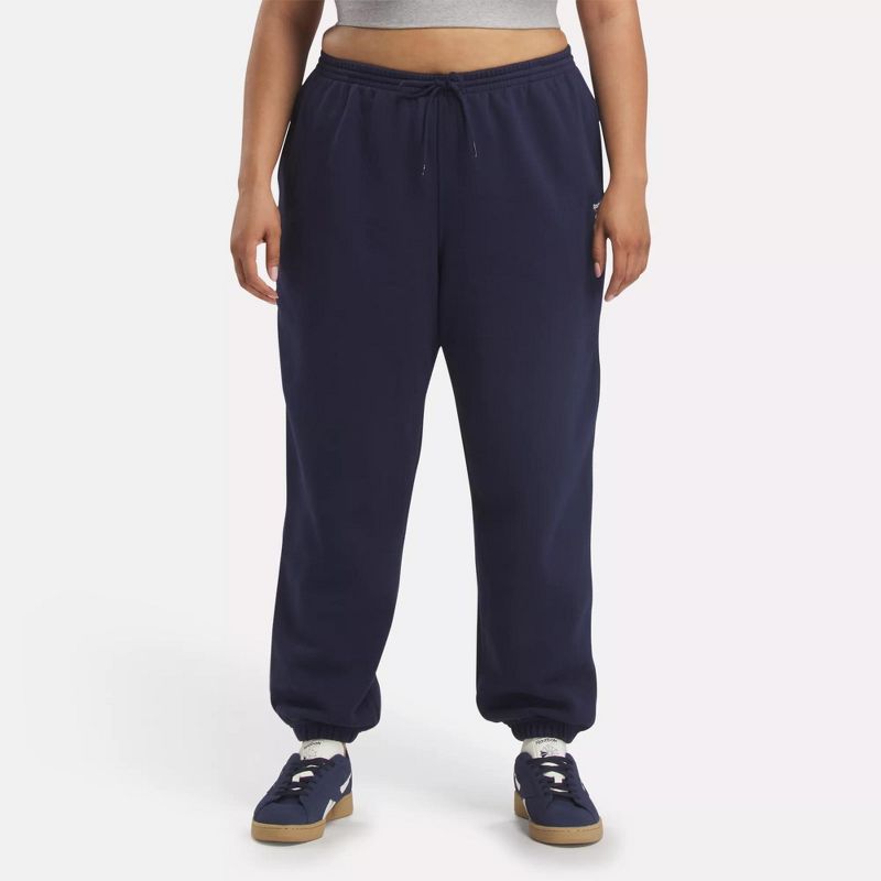 Reebok Identity Fleece Joggers (Plus Size) Womens Athletic Pants, 1 of 6