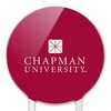 Chapman University Primary Logo Acrylic Cake Topper Party Decoration for Wedding Anniversary Birthday Graduation - 3 of 4
