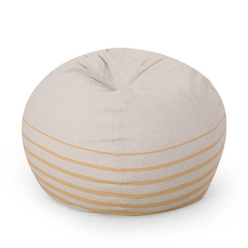  Bean Bag Chairs - Beige / Bean Bag Chairs / Bean Bags, Covers &  Refills: Home & Kitchen