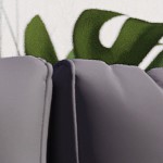 gray cushions/gray frame