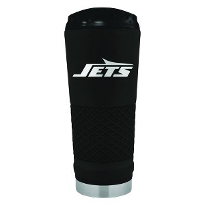 NFL New York Jets The Stealth Draft 24oz Powder Coated Laser Etched Vacuum Insulated Tumbler - 1 of 3