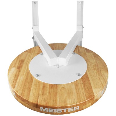 Meister SpeedKills Double-End Leather Speed Bag w/Bungees & Lichtgewicht Latex Blaas - Zwart - Large (9