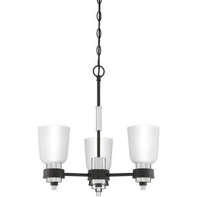 Quoizel Lighting Conrad 3 - Light Chandelier in  Brushed Nickel
