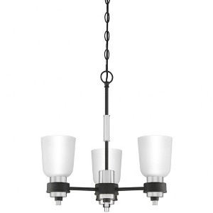 Quoizel Lighting Conrad 3 - Light Chandelier in  Brushed Nickel - 1 of 4