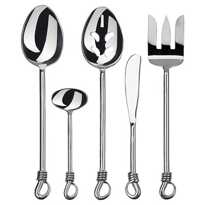 Gourmet Settings 5pc Twist Hostess Set