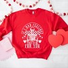 Simply Sage Market Valentine Feelings Skeleton Sweatshirt - 3 of 4