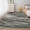 Area Rug Machine Washable Rug Abstract Carpet Stain Resistant Non-Slip Accent Rug Modern Abstract Living Room Rug Indoor Floor Cover for Dining Office - 3 of 4