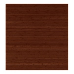 48"x52" Standard Chair Floor Mat Walnut - Anji Mountain - 1 of 4
