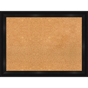 Amanti Art Grand Black Narrow Framed Corkboard, Natural Cork - 1 of 4