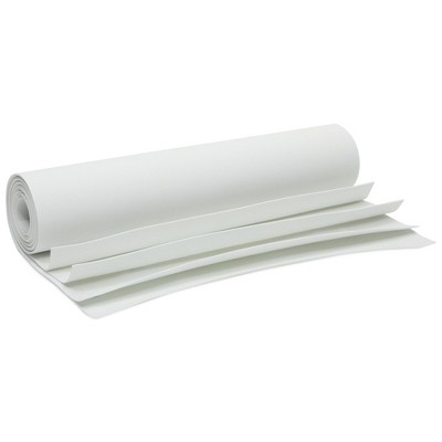 Bright Creations 4 Pack 1mm White EVA Foam Roll Sheet for Cosplay, Arts and Crafts Supplies, 13.7 x 39 in