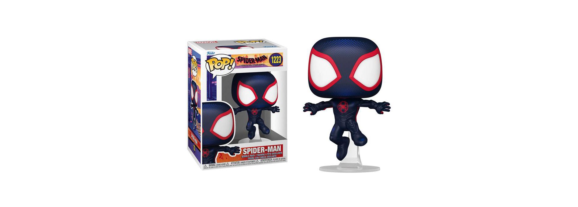 Funko POP! Marvel : Spider-Man: Across The Spider-Verse - Spider-Man Vinyl Figure #1223 #65722