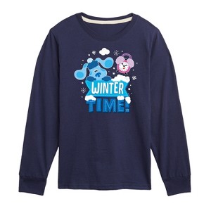 Boys' - Blue's Clues & You! - Winter Time Long Sleeve Graphic T-Shirt - 1 of 4