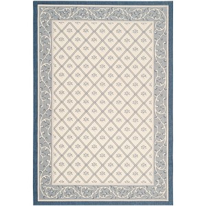 Courtyard CY7427 Power Loomed Indoor/Outdoor Area Rug  - Safavieh - 1 of 3