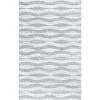 Nuloom Tristan Contemporary Waves Area Rug, 4' x 6', Gray - 2 of 4