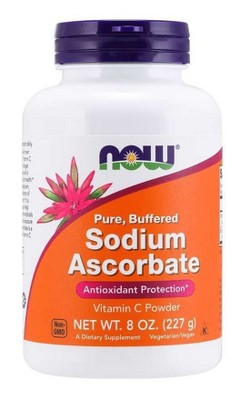 Sodium Ascorbate Powder by Now Foods  -  8 oz Powder