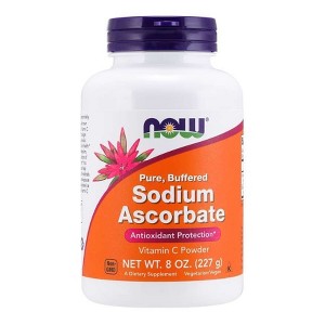 Sodium Ascorbate Powder by Now Foods  -  8 oz Powder - 1 of 2