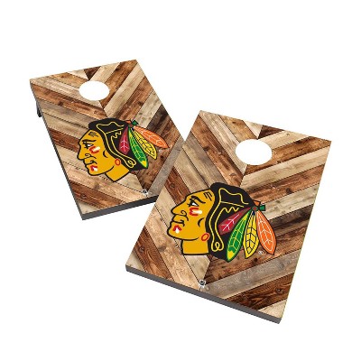 NHL Chicago Blackhawks 2'x3' Cornhole Bag Toss Game Set