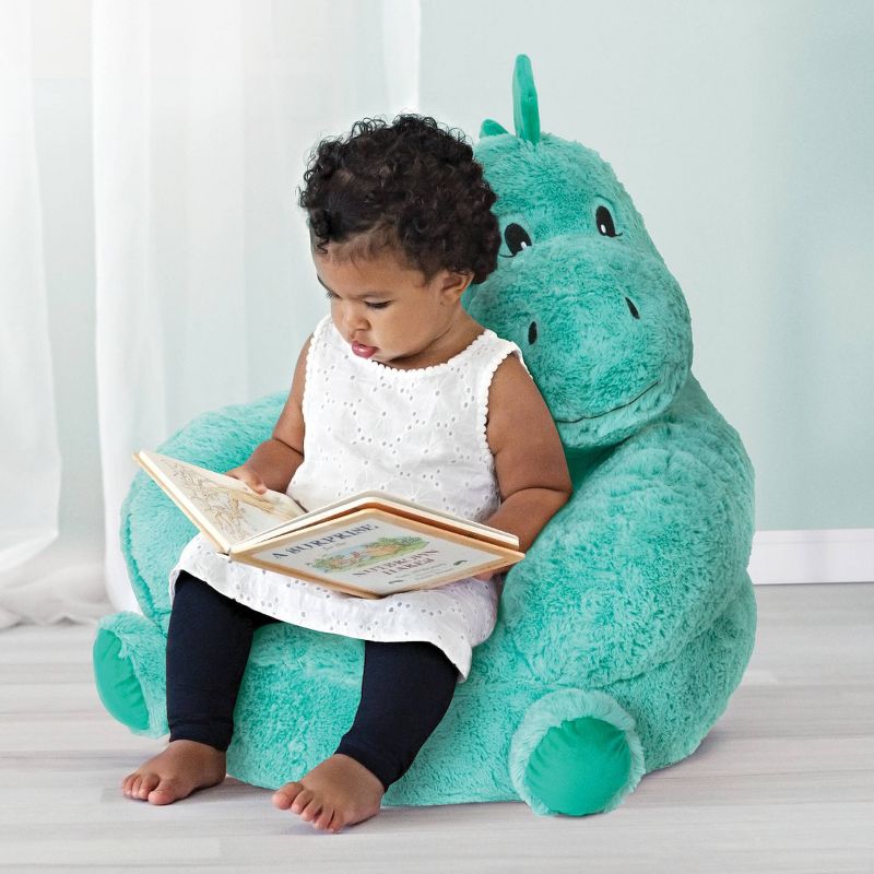 Dinosaur Plush Character Kids&#39; Chair - Trend Lab, 4 of 5