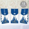 Big Dot of Happiness Royal Prince Charming - Baby Shower or Birthday Gift Favor Bags - Party Goodie Boxes - Set of 12 - 2 of 4