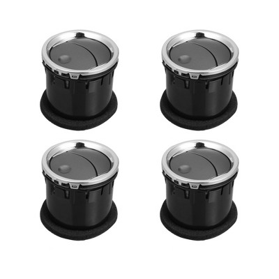 Unique Bargains Front Dashboard Air Vent AC Heater 8L3Z19893BA for Lincoln Mark LT 2006-2008 for Ford F-150 2004-2008 Titanium Tone 4 Pcs