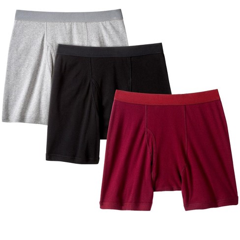 Kingsize Men's Big & Tall Cotton Cycle Briefs 3-pack Underwear : Target