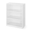 3-Shelf Bookcase with Adjustable Shelves - 2 of 4