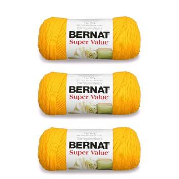Bernat Bundle Up Green Mist Yarn - 3 Pack of 141g/5oz - Polyester - 4 Medium (Worsted) - 267 Yards - Knitting, Crocheting & Crafts