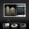 Dovelina Oversized Bathroom Vanity Mirror LED Rectangle Anti-fog Wall Mirror with Backlit - 3 of 4