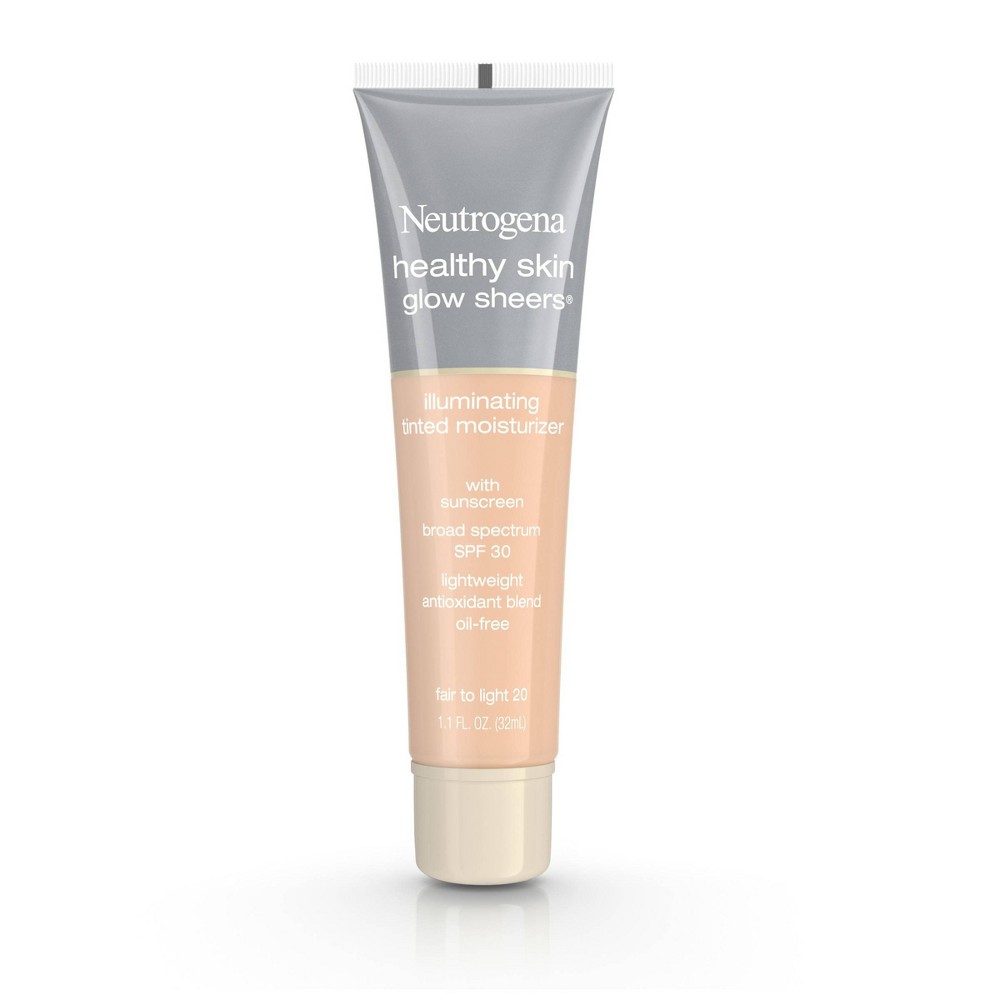 UPC 086800124429 product image for Neutrogena Healthy Skin Glow Sheers Tinted Moisturizer with SPF 30 - 20 Fair To  | upcitemdb.com