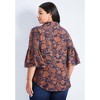 Avenue Women's Plus Size Sonia Bell Sleeve Shirt - 3 of 4