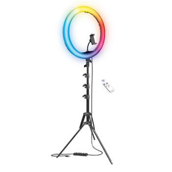 Bower® RGB Selfie Ring Light Studio Kit with Wireless Remote Control and Tripod