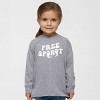 The Juniper Shop Free Spirit Ghost Distressed  Toddler Long Sleeve Tee - 3 of 4