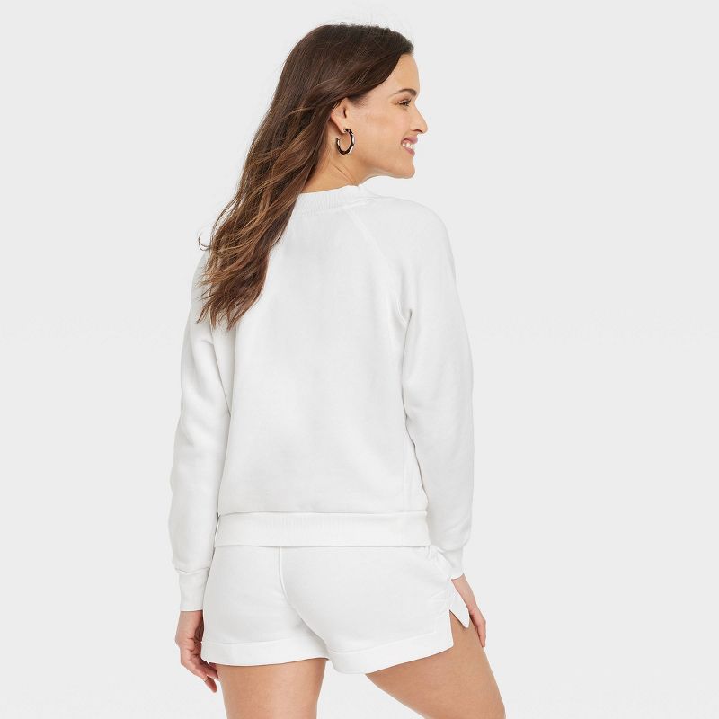 Women's Relaxed Pullover Sweatshirt - Universal Thread™ , 3 of 11