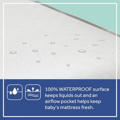 Sustainably Sourced 52.5" Hybrid Memory Foam & Innerspring Toddler Mattress