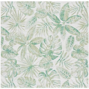 Courtyard CY8324 UV & Stain Resistant Non-Shedding Power Loomed Indoor/Outdoor Rugs - Safavieh - 1 of 4