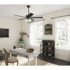 Hunter 52" Swanson Lighted Ceiling Fan Matte Black Finish with Integrated LED and Pull Chain Control - 3 of 4