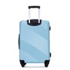 Gulches 3-Piece PC+ABS Luggage Set: Lightweight Suitcases with Spinner Wheels, Hooks & Adjustable Telescoping Handle - 2 of 4
