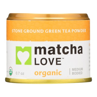 Matcha Love Green Powder Medium Bodied Tea - Case of 10/0.7 oz