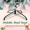 ELJGET 6/7.5 FT Artificial Christmas Tree with 300 Multi-Color LED Lights, 8 Flashing Modes &790 Snow Branch Tips, Holiday Office Home Décor - 4 of 4