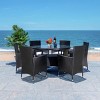 Challe Dining Set - Outdoor - PAT7702 - Safavieh - 3 of 4