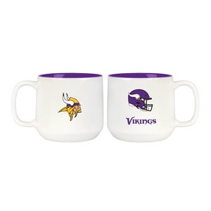 NFL Minnesota Vikings Inner Color 2pk Mug - 15oz - 1 of 1