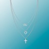Ross-Simons Italian Sterling Silver Symbol Layered Necklace - 4 of 4