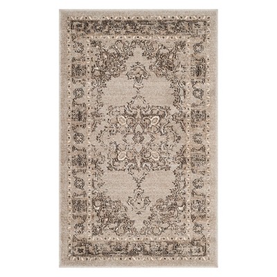 3'x5' Medallion Accent Rug Beige/Brown - Safavieh