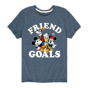 Girls' - Disney - Friend Goals Short Sleeve Graphic T-Shirt - 1 of 4