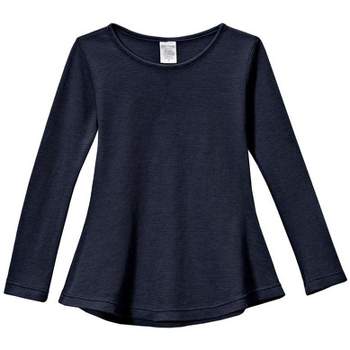 City Threads USA-Made Thermal Girls Soft & Cozy Long Sleeve Tunic
