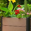 Wood Look Elevated Garden Bed for Patio,Deep Root Planter Box with Durable Composite Material - 4 of 4
