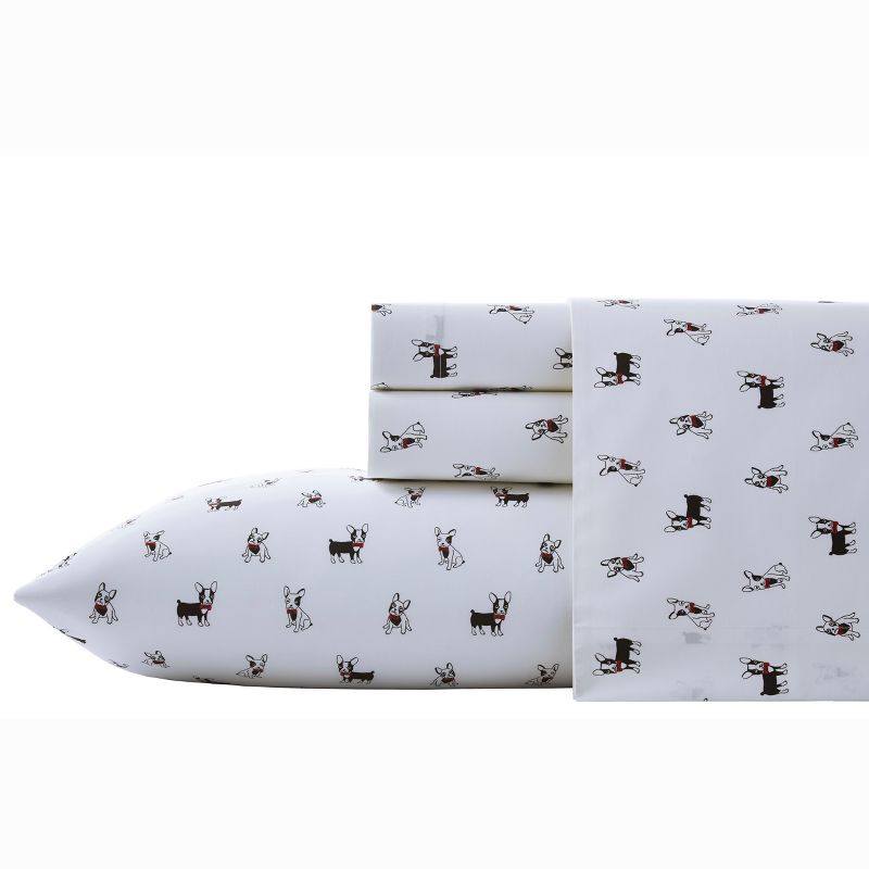 Printed Pattern Percale Cotton Sheet Set - Poppy & Fritz, 1 of 5